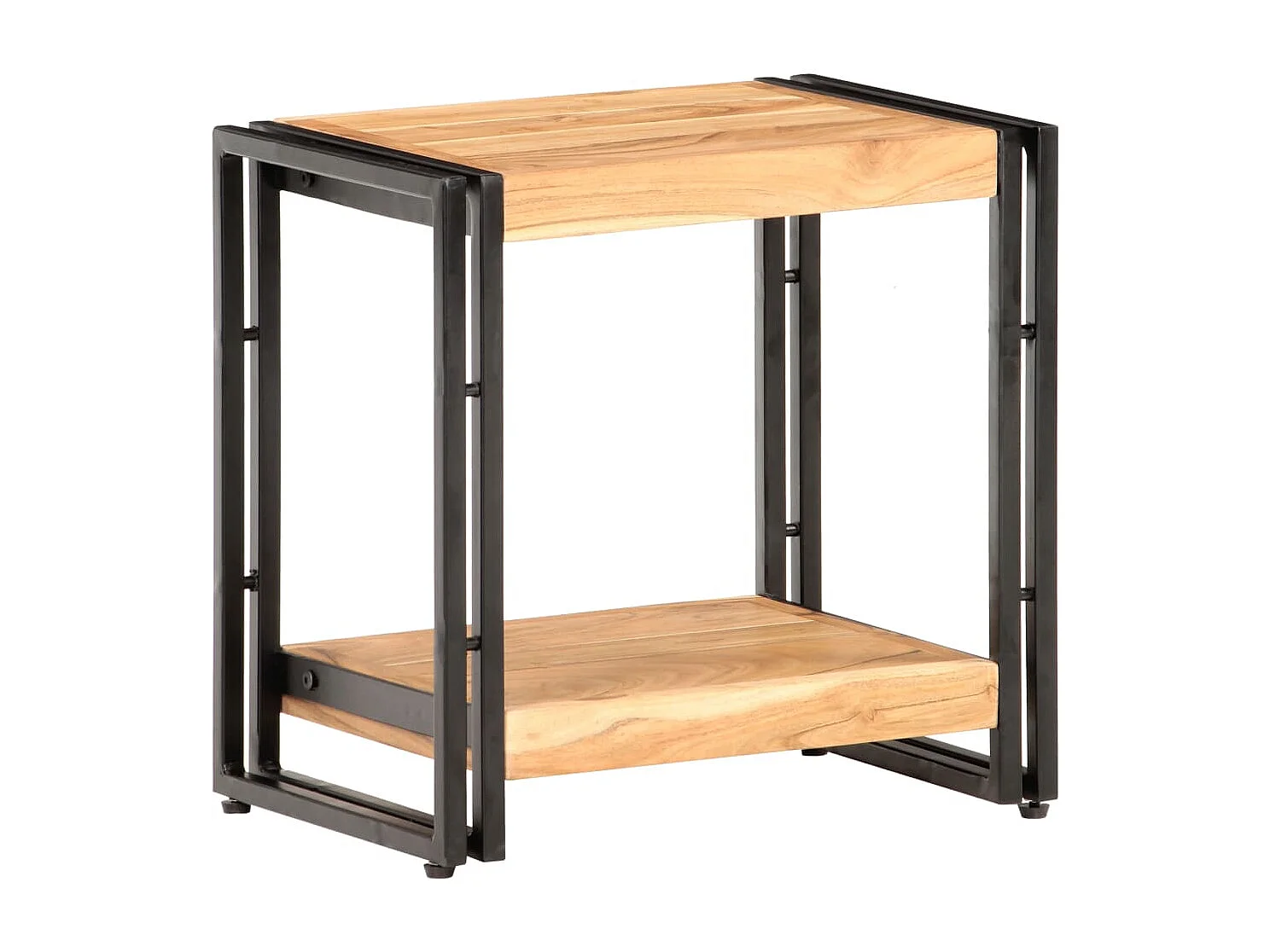 Bijzettafel 40x30x40 cm massief acaciahout