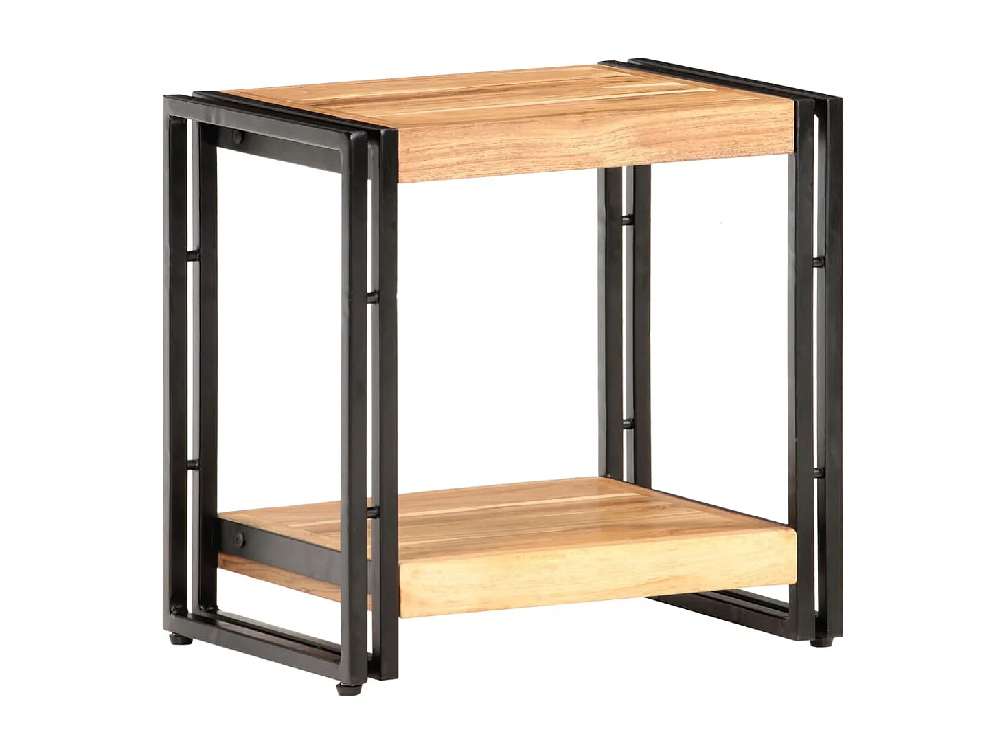 Bijzettafel 40x30x40 cm massief acaciahout