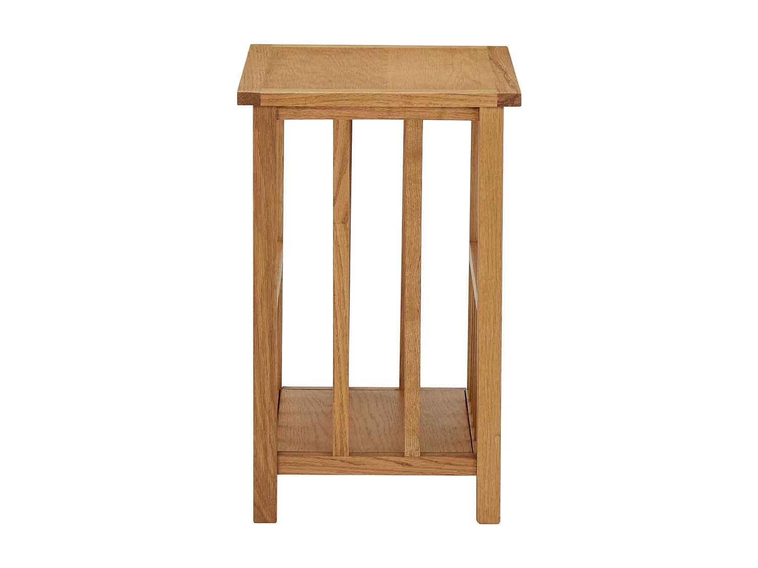 Table à revues 45x35x55 cm Bois de chêne solide