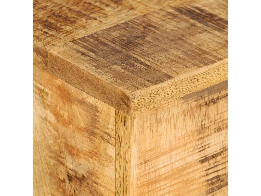 Tables d'appoint 2 pièces Bois de manguier solide