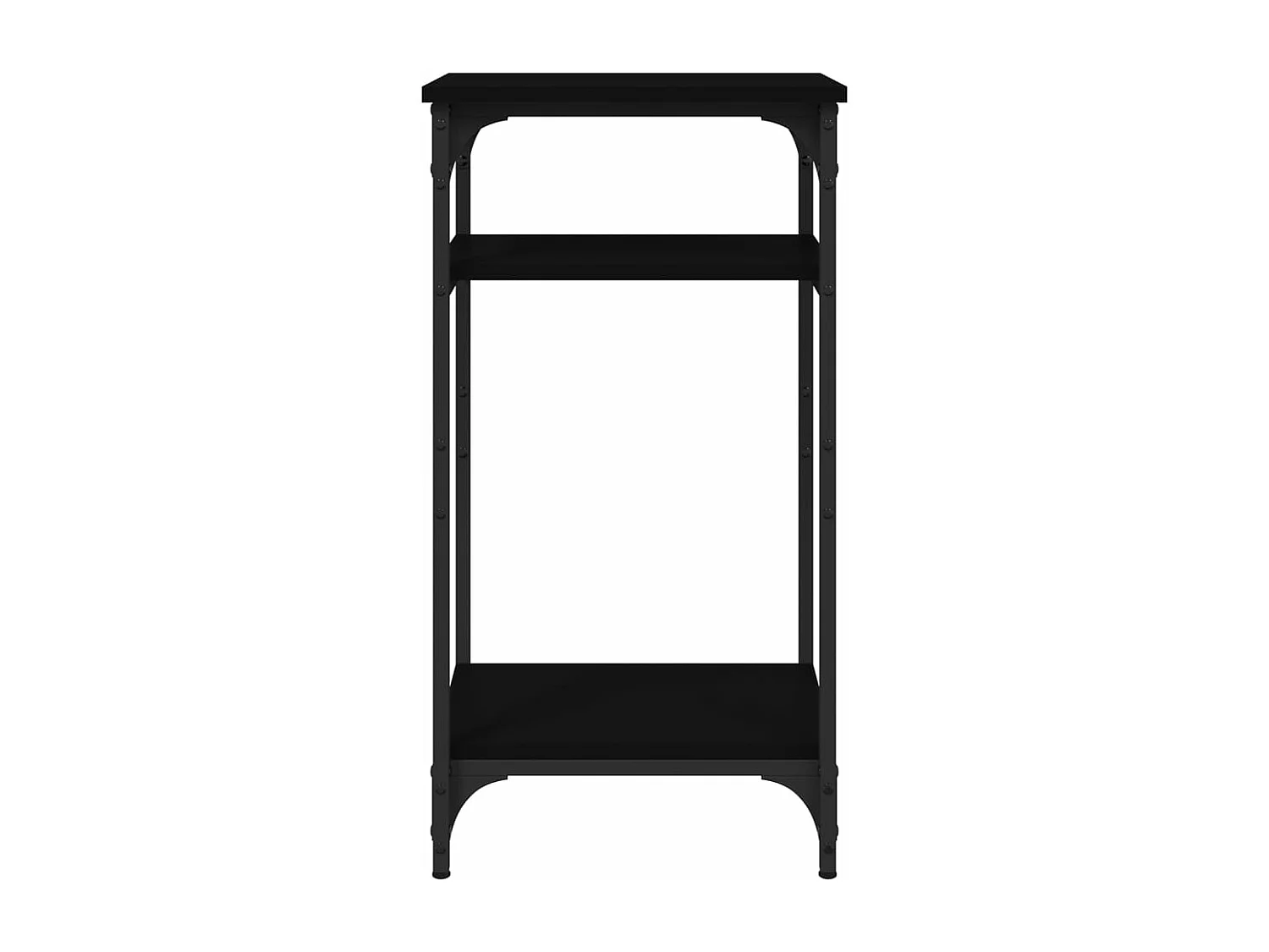 Table d'appoint Noir 40x30x75 cm Bois d'ingénierie