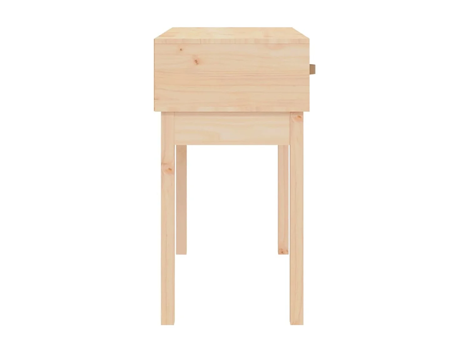 Wandtafel 76,5x40x75 cm massief grenenhout