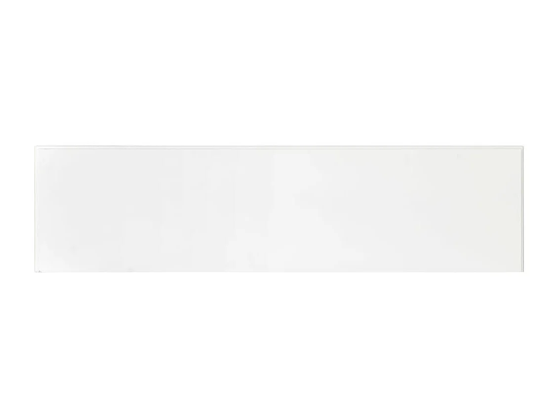 Mesa consola 120x30x76 cm MDF branco