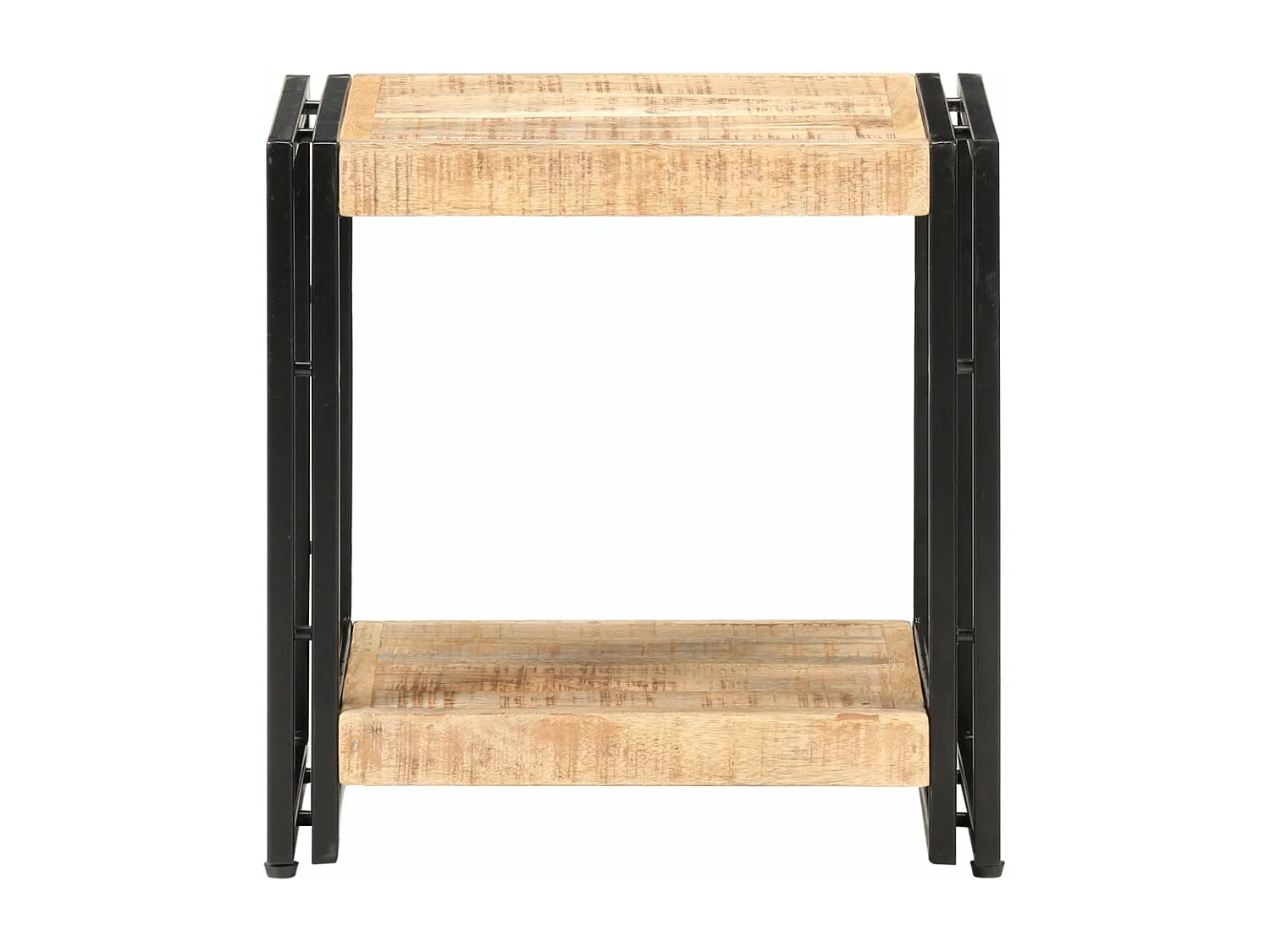 Table d'appoint 40x30x40 cm Bois de manguier brut