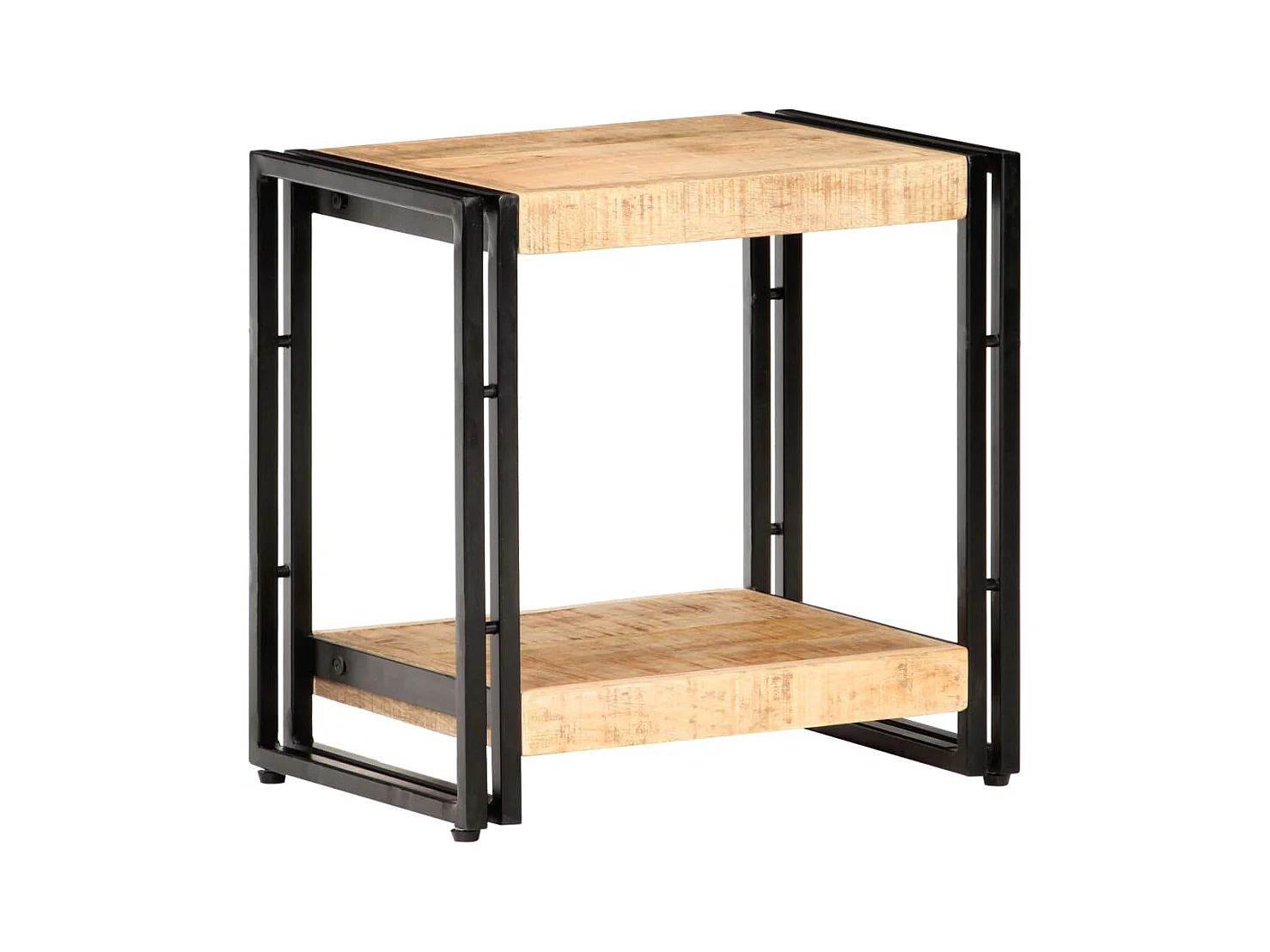 Table d'appoint 40x30x40 cm Bois de manguier brut