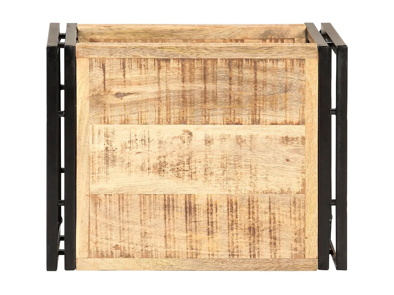 Table d'appoint 40x30x40 cm Bois de manguier brut