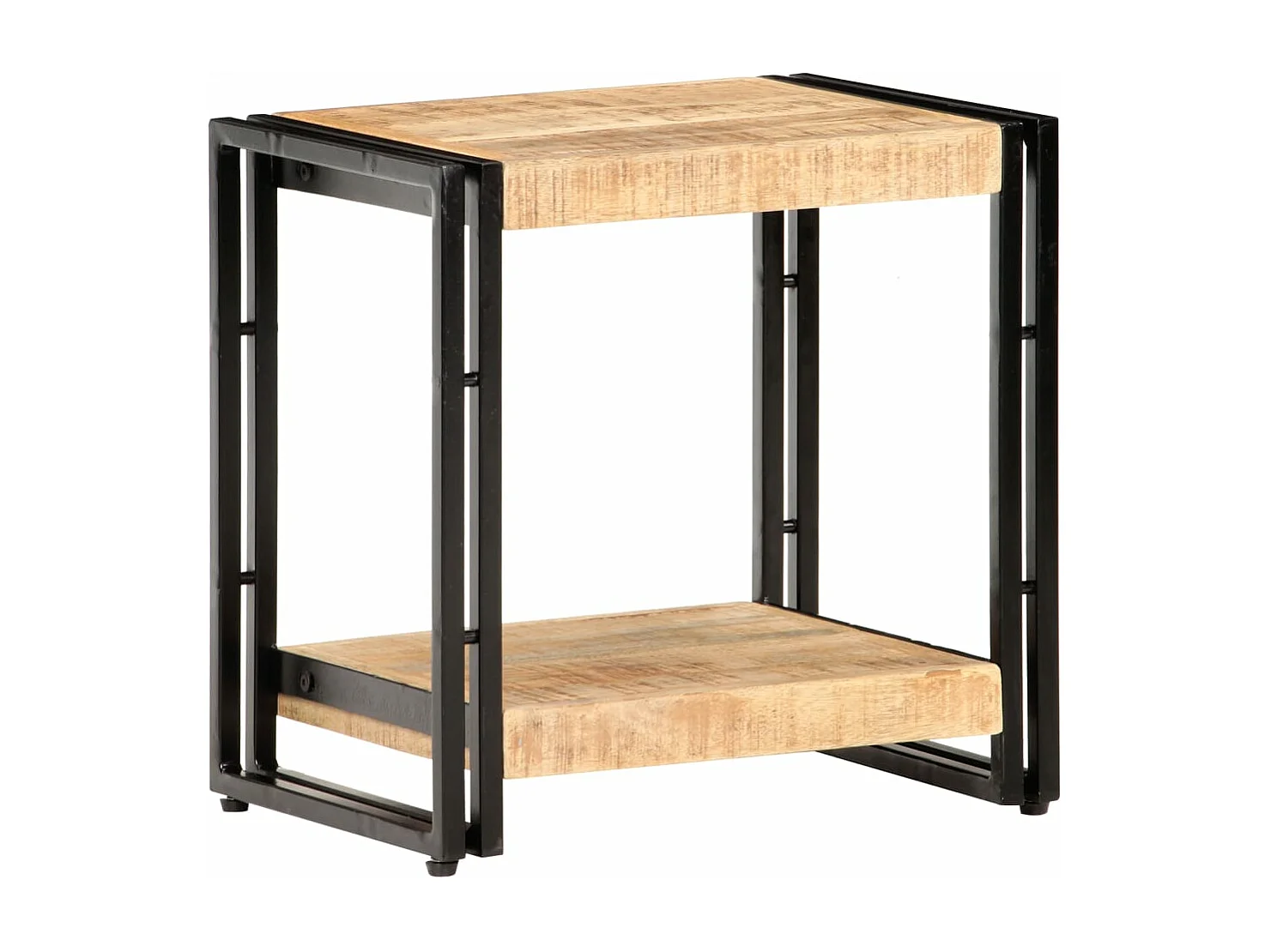 Table d'appoint 40x30x40 cm Bois de manguier brut