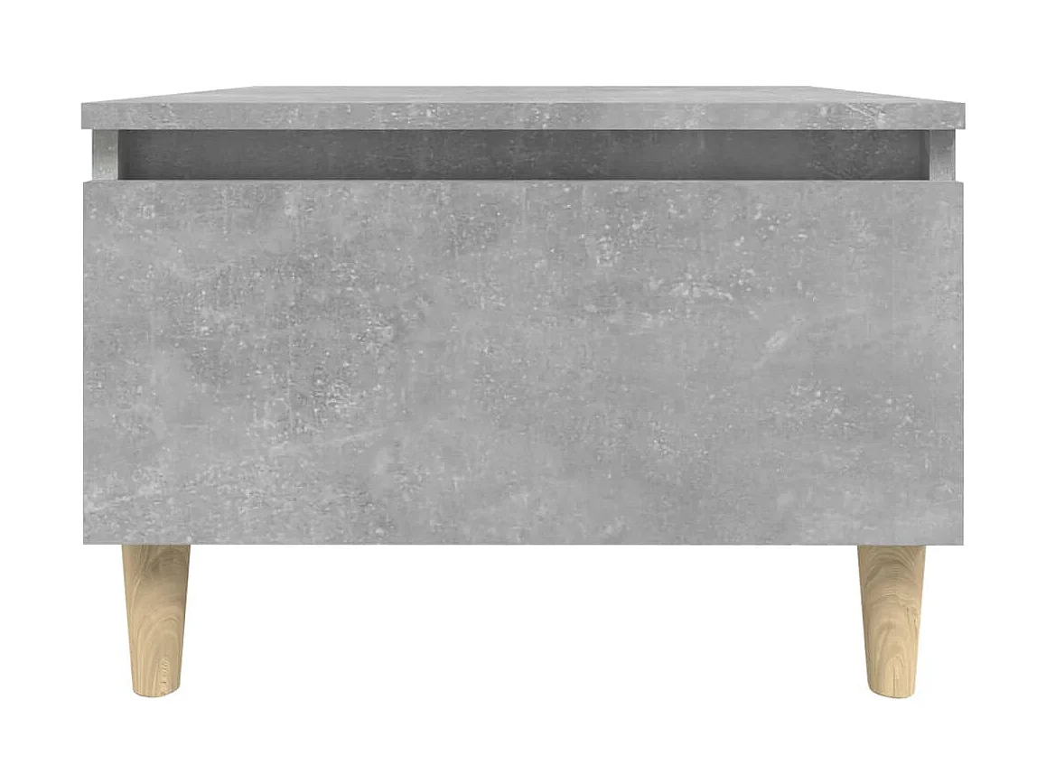 Tables d'appoint 2 pièces Gris béton 50x46x35 cm Bois d'ingénierie