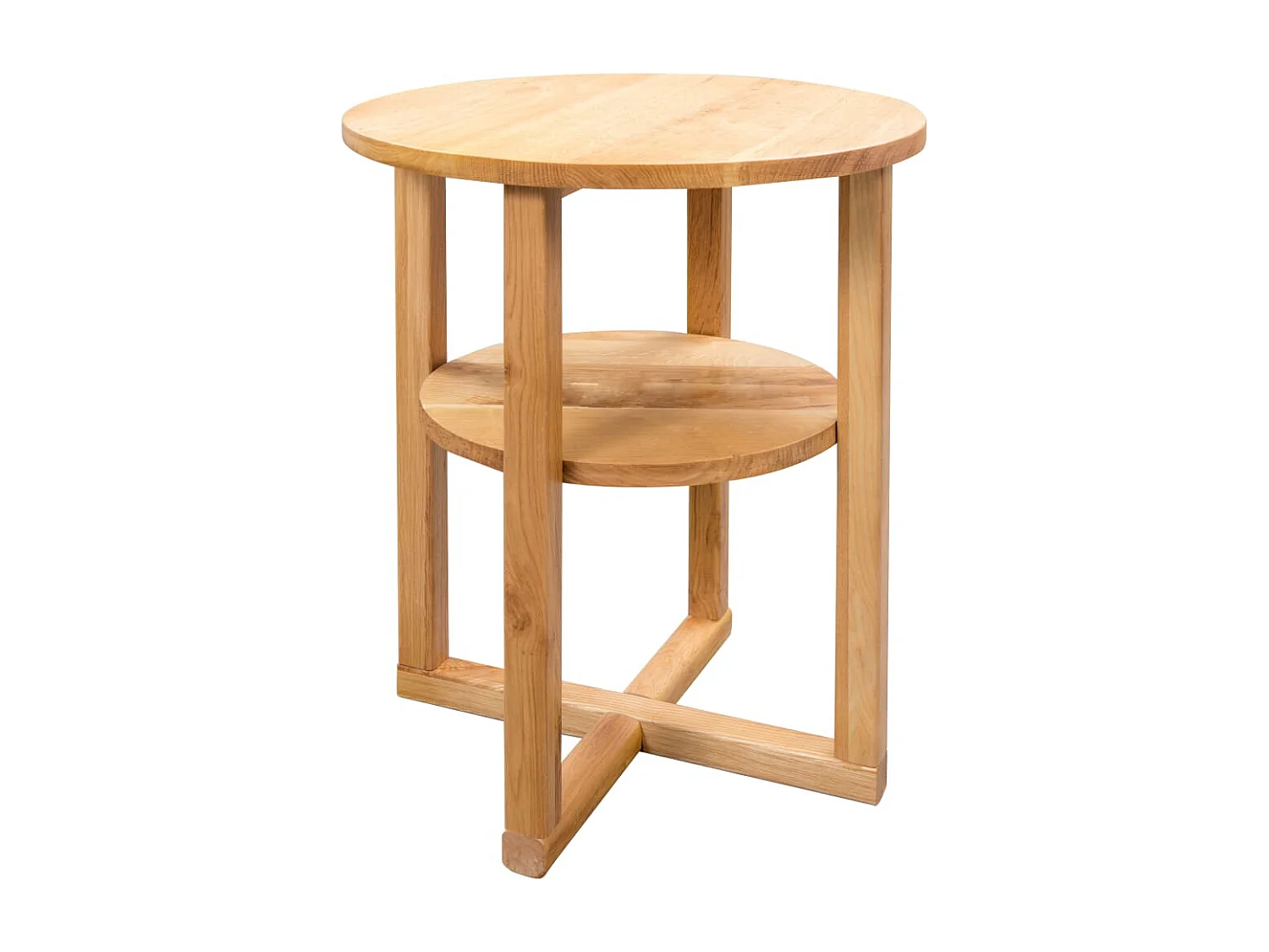 Table d'appoint 40 x 50 cm Bois de chêne massif