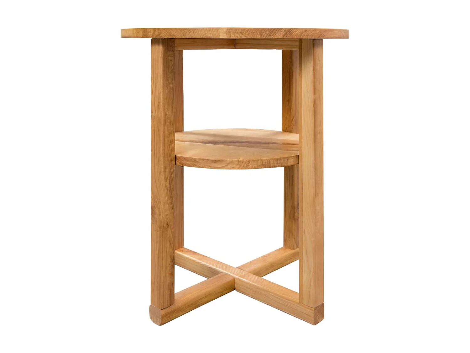 Table d'appoint 40 x 50 cm Bois de chêne massif