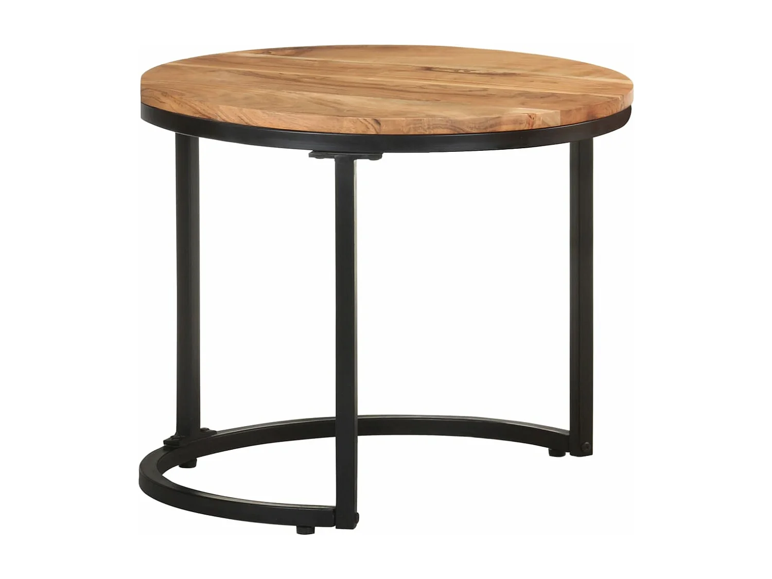 Tables d'appoint 3 pièces Bois d'acacia solide