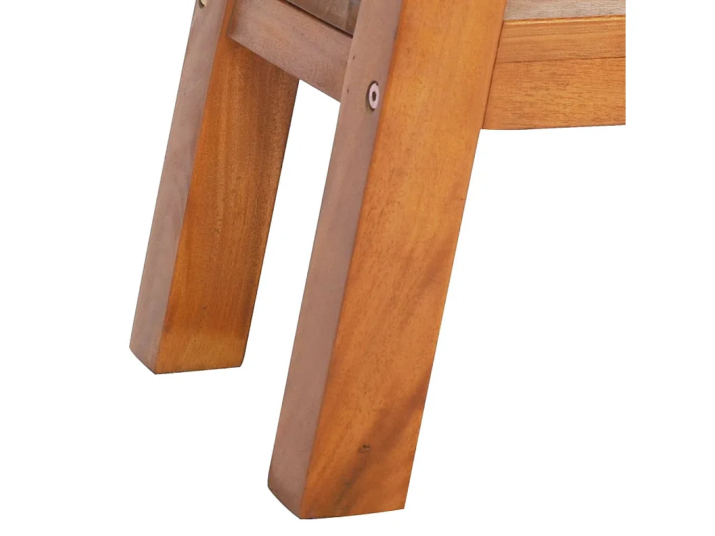 Mesa consola madera maciza de caoba 110x30x75 cm