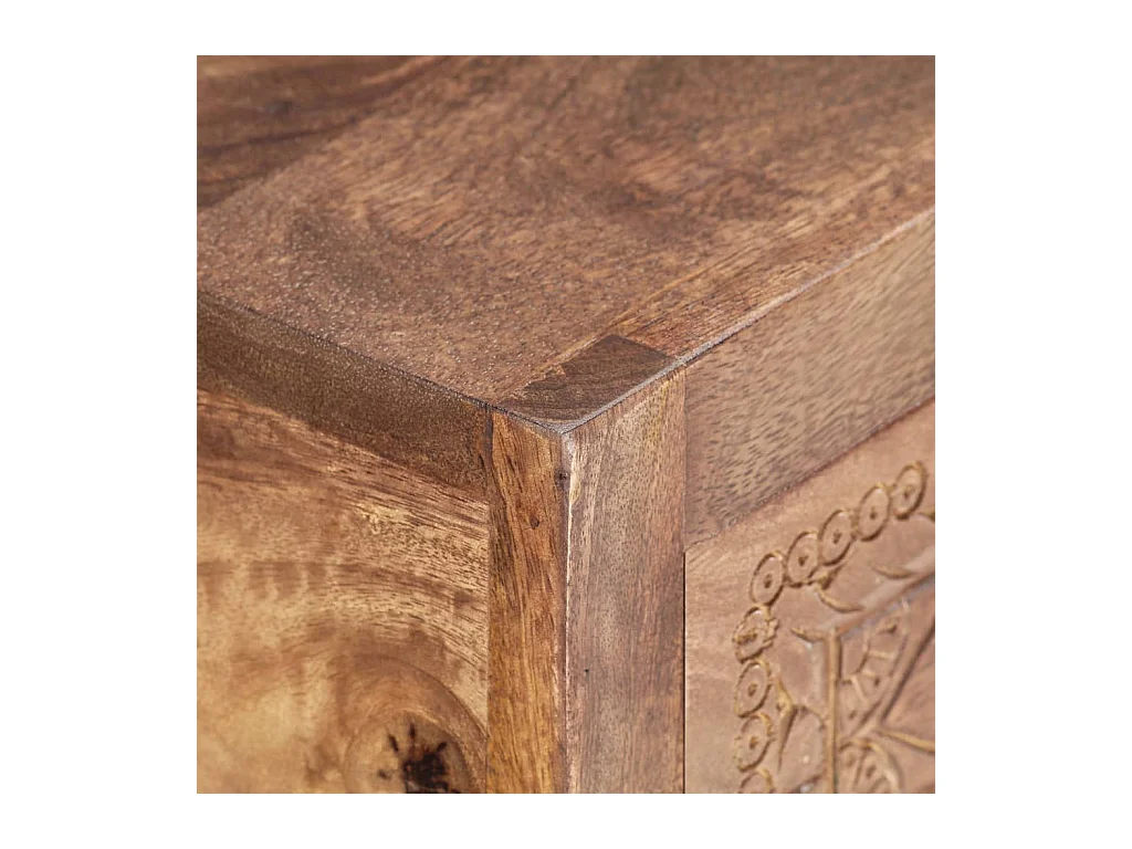 Table console 90 x 30 x 75 cm Bois de manguier massif