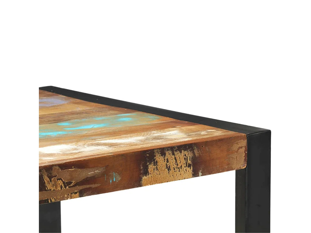 Table console 150x35x76 cm Bois de récupération massif