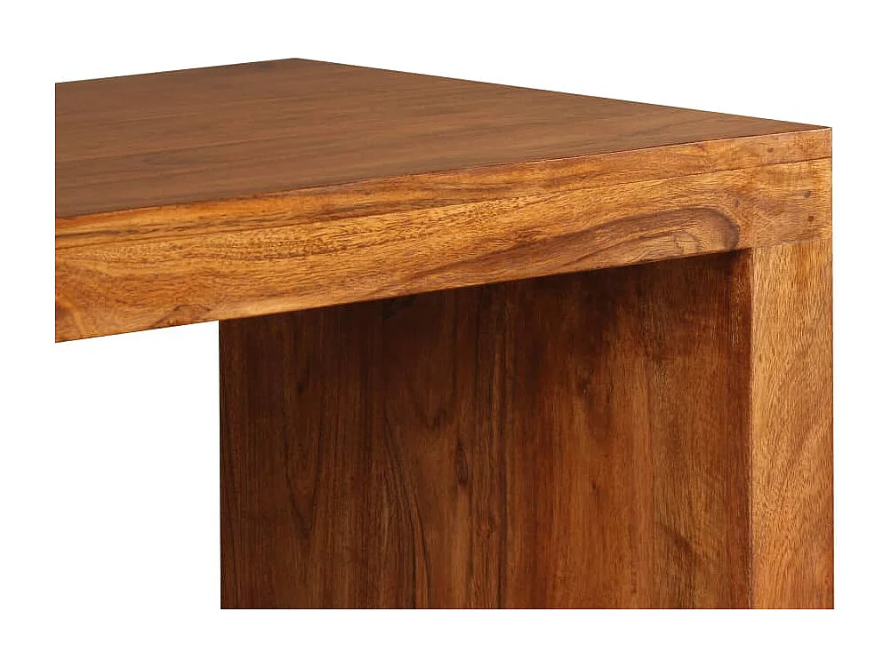 Mesa consola madeira maciça c/ acabamento a mel 110x40x76 cm