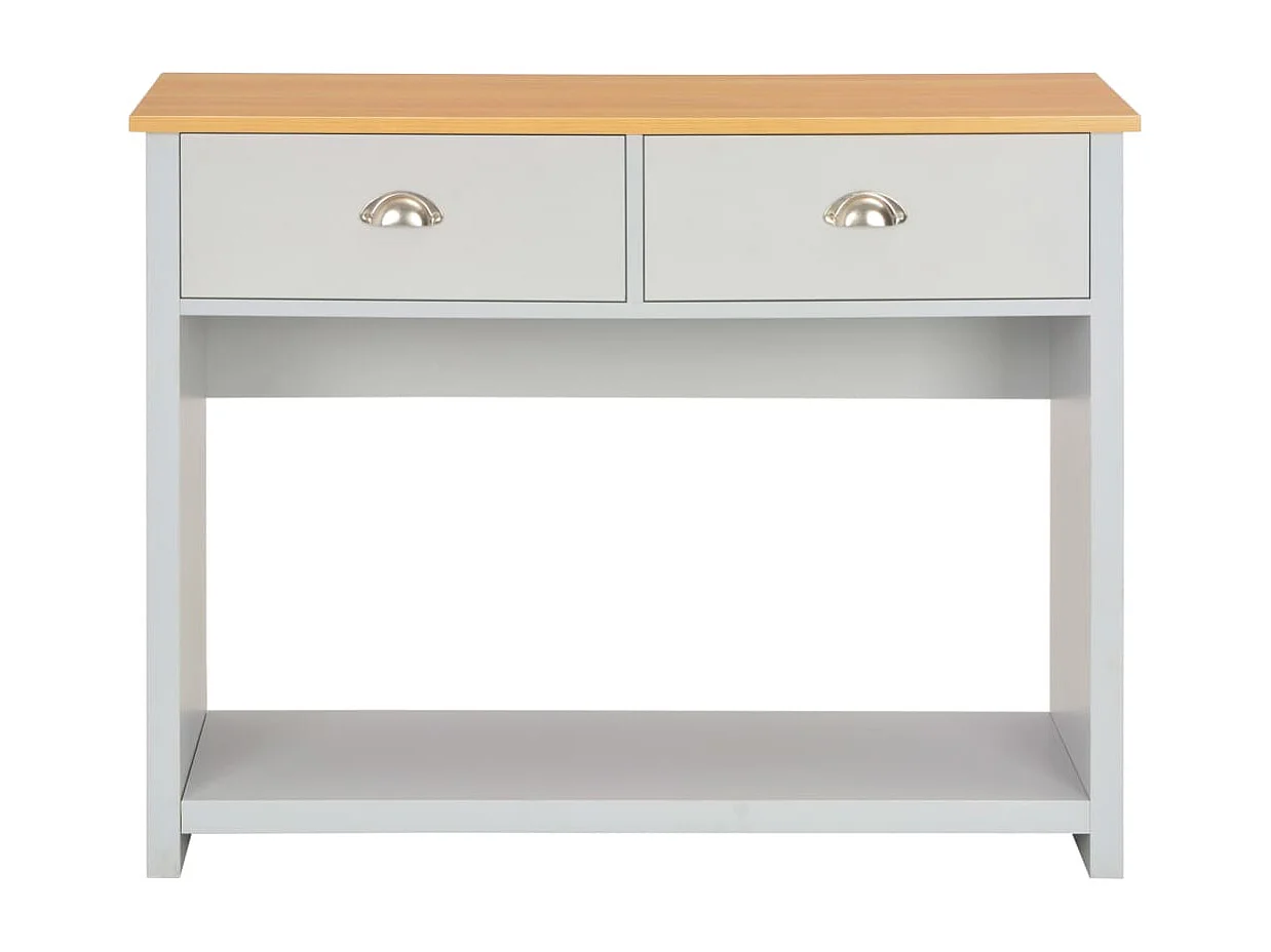 Wandtafel 97x35x76 cm grijs