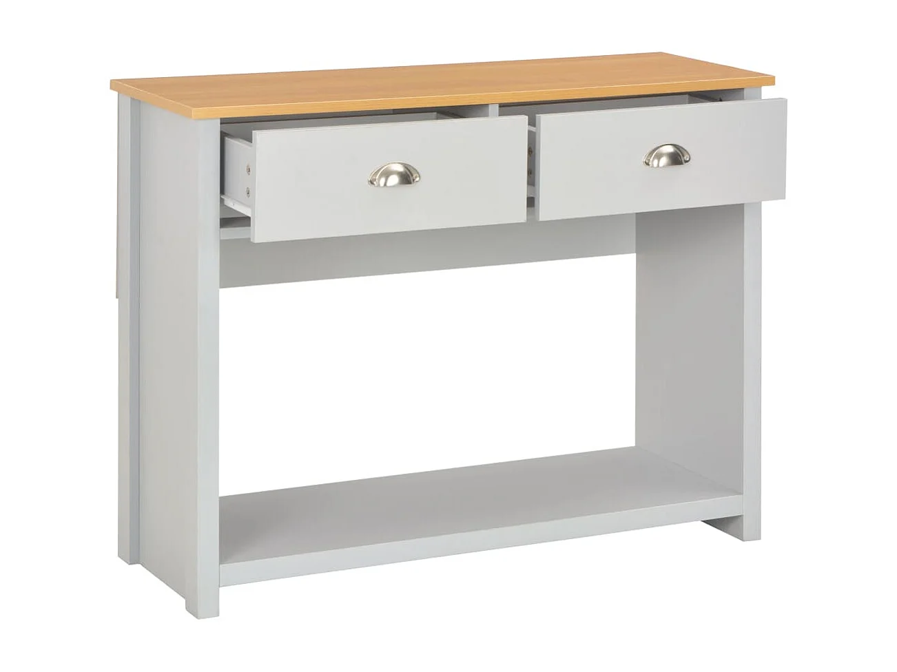 Table console Gris 97 x 35 x 76 cm