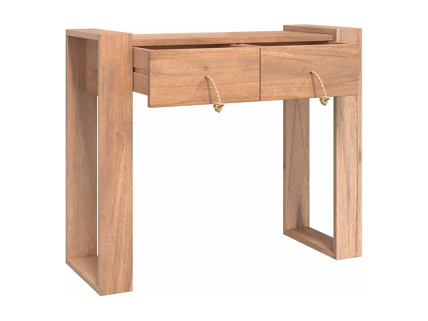 Table console 90x35x75 cm Bois de teck solide
