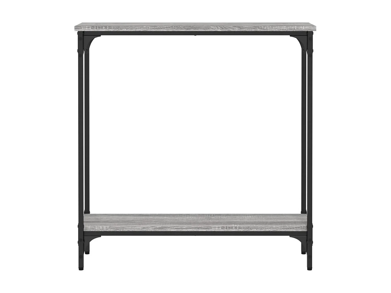 Wandtafel 75x22,5x75 cm bewerkt hout grijs sonoma eikenkleurig