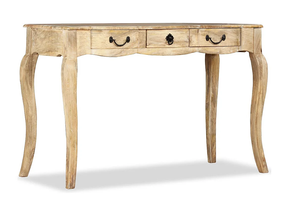 Table console Bois de manguier massif 120 x 50 x 80 cm