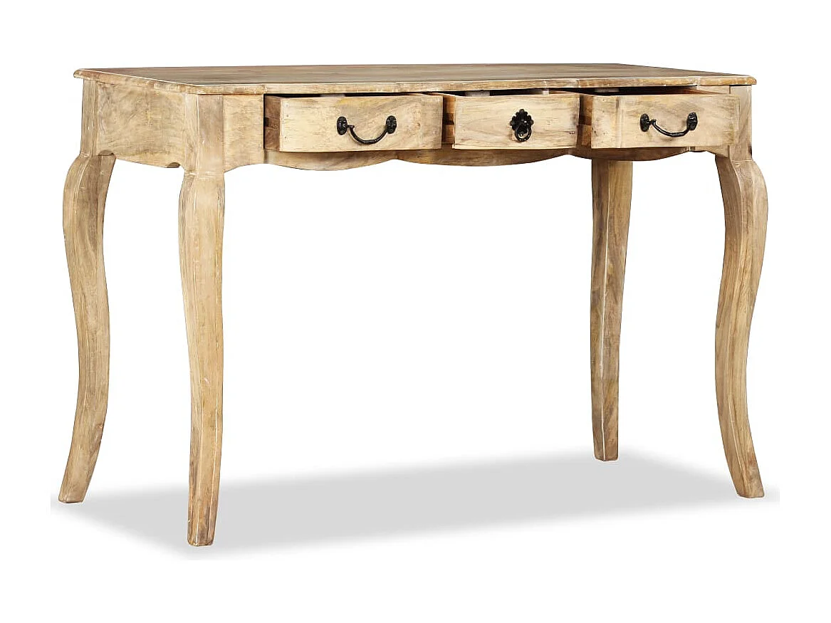 Table console Bois de manguier massif 120 x 50 x 80 cm