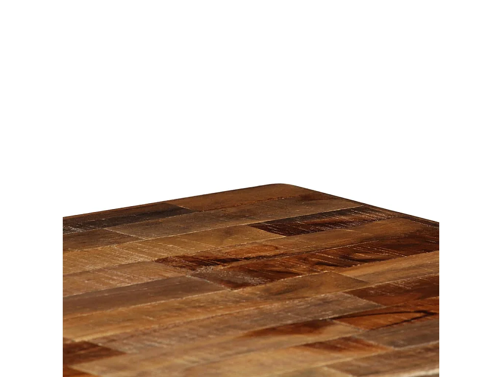 Mesa consola de teca maciza reciclada 90x30x76 cm