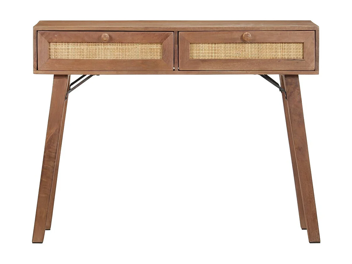Table console 100x35x76 cm Bois de manguier massif