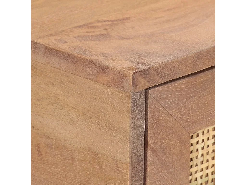 Table console 100x35x76 cm Bois de manguier massif