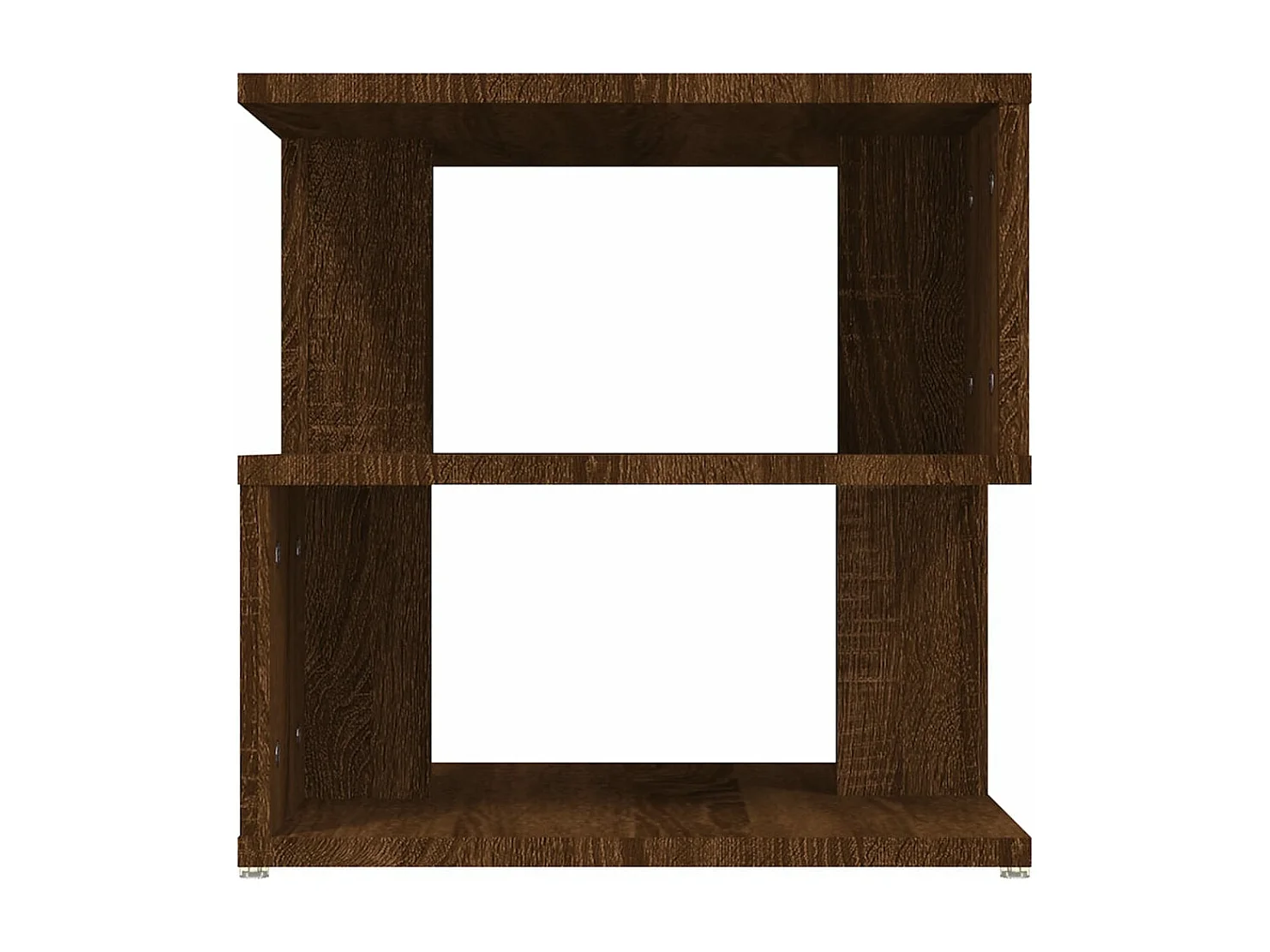 Table d'appoint Chêne marron 40x40x40 cm Bois d'ingénierie