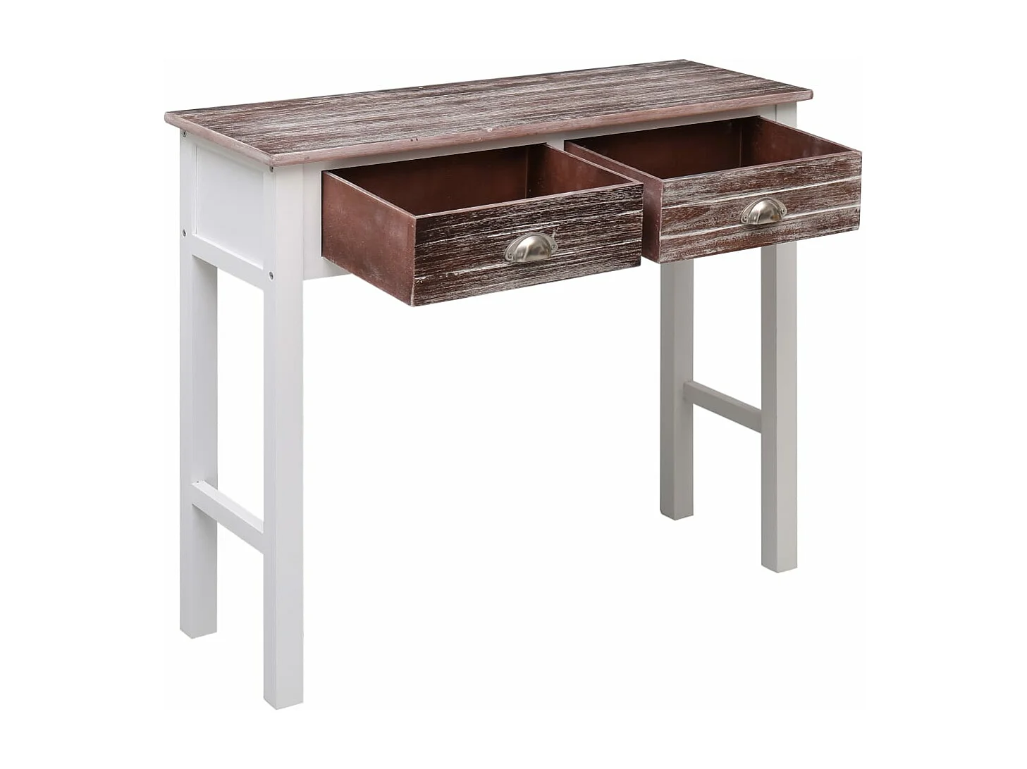 Table console Marron 90 x 30 x 77 cm Bois