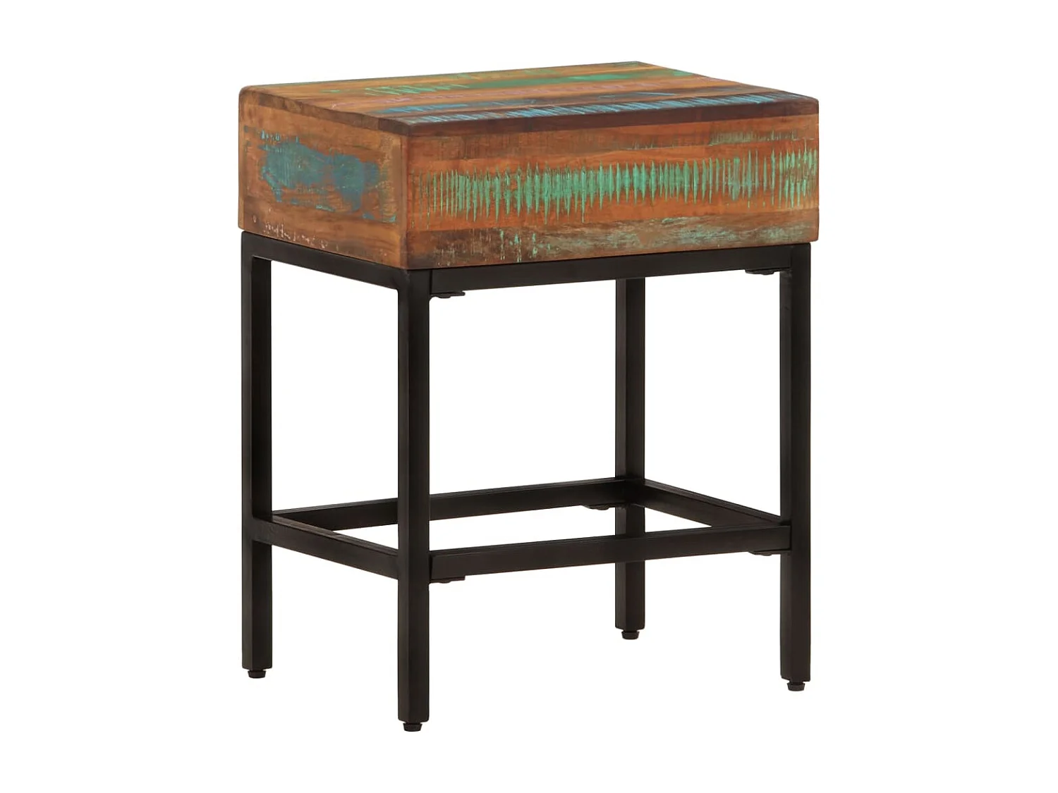 Table d'appoint 40x30x51 cm Bois massif de récupération