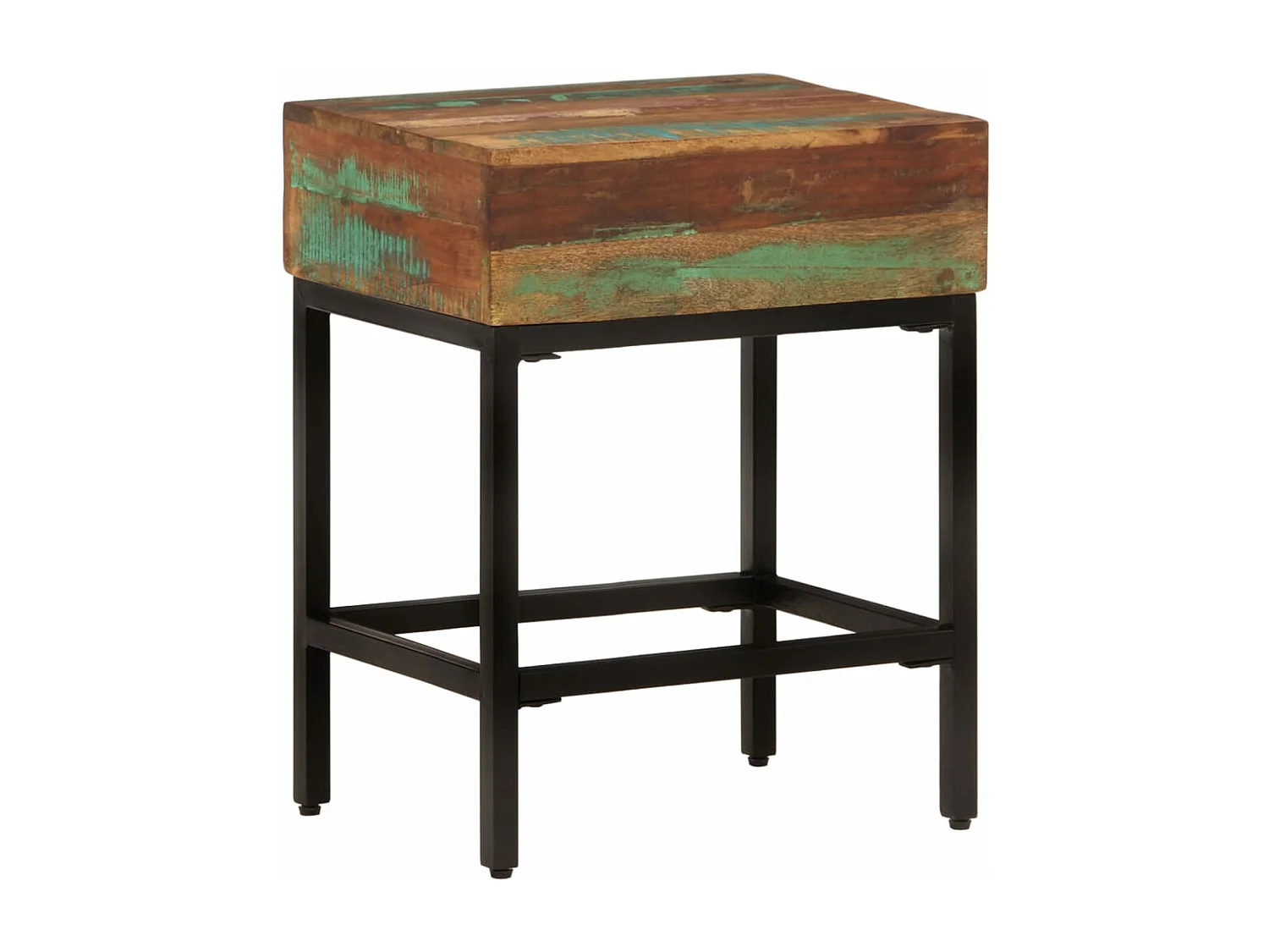 Table d'appoint 40x30x51 cm Bois massif de récupération