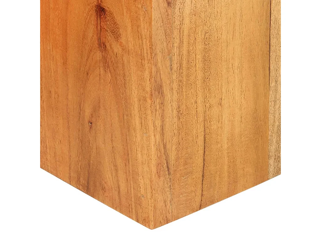 Tables d'appoint 2 pièces Bois d'acacia solide