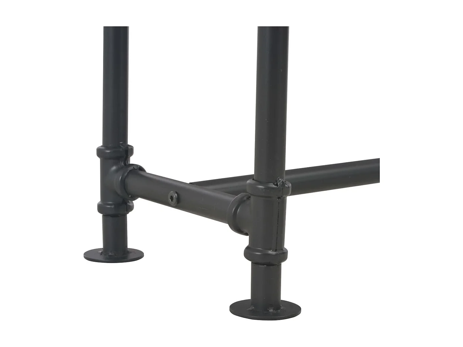 Table console avec 2 tiroirs 120x30x75 cm Bois de sapin massif