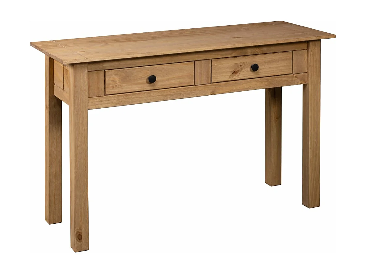 Table console 110x40x72 cm Pin solide Gamme Panama