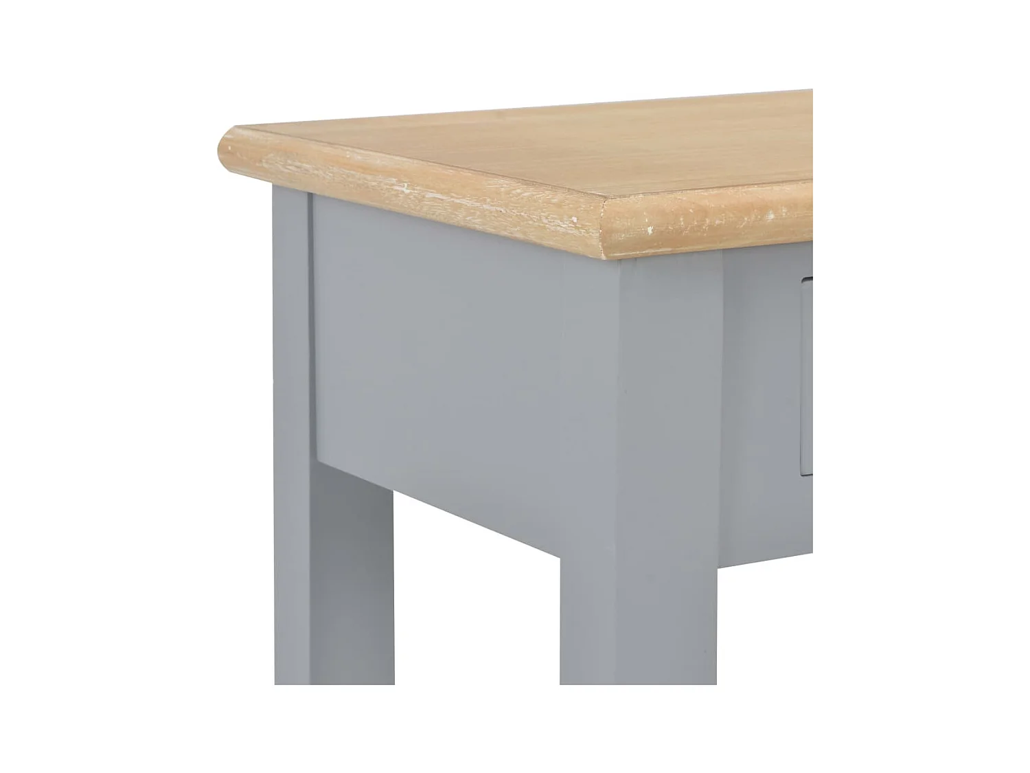 Table console Gris 110x35x80 cm Bois