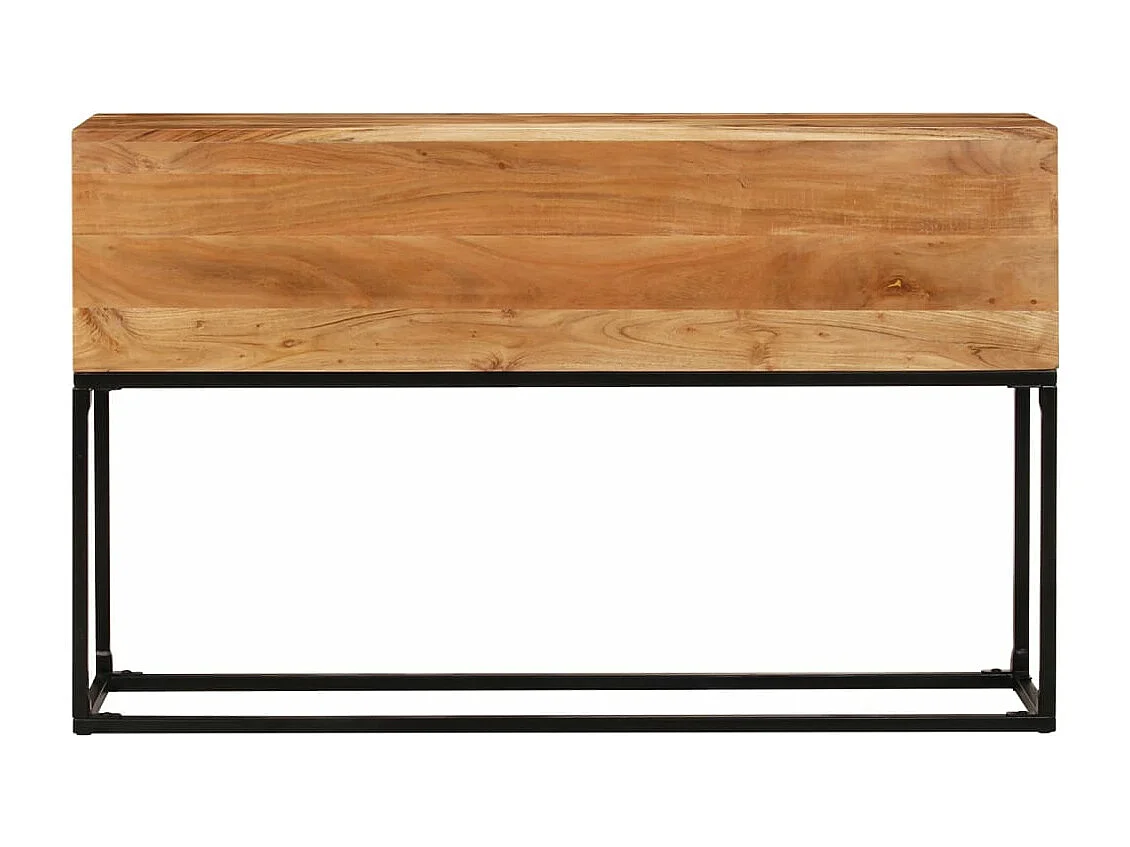 Table console 120x30x75 cm Bois d'acacia massif