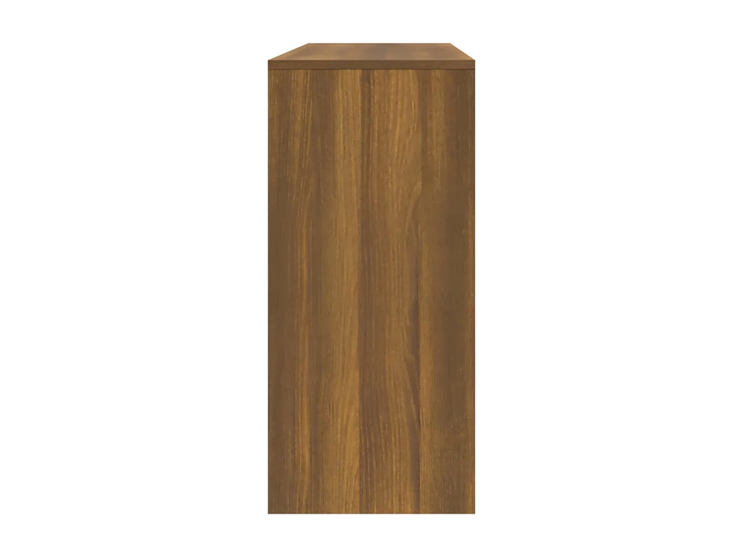 Table console Chêne marron 100x35x76,5 cm Aggloméré