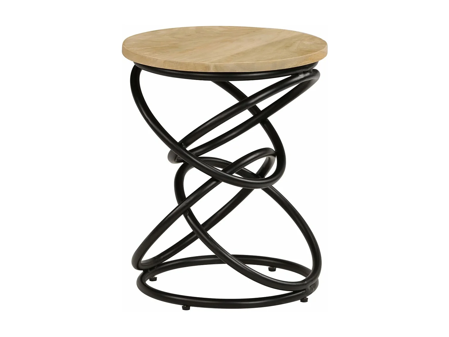 Table d'appoint Bois de manguier solide 40x50 cm