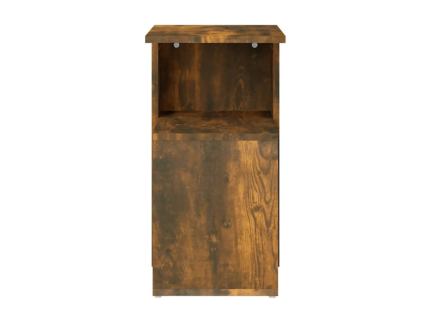 Table d'appoint Chêne fumé 36x30x56 cm Bois d'ingénierie