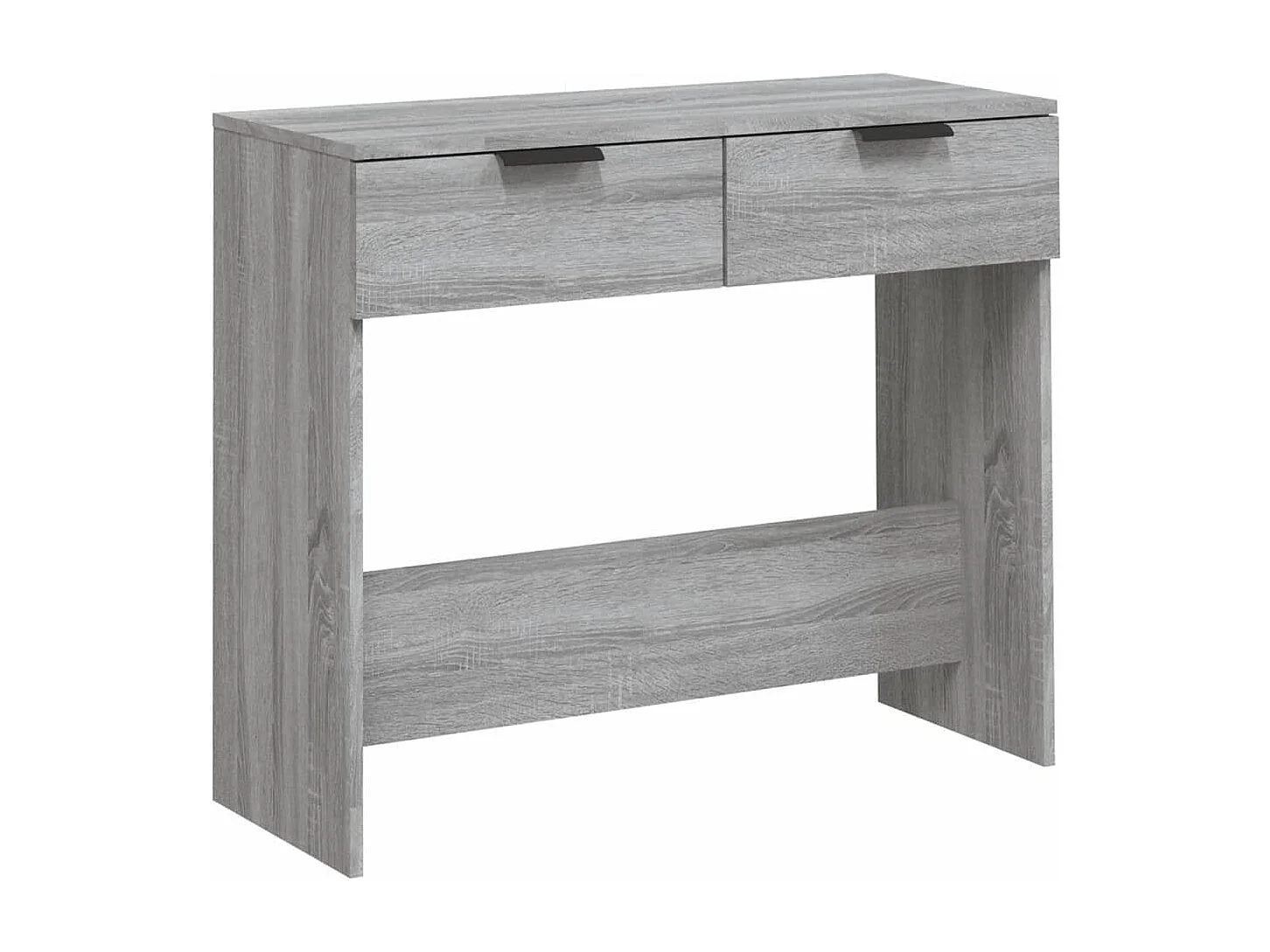Table console Sonoma gris 90x36x75 cm Bois d'ingénierie