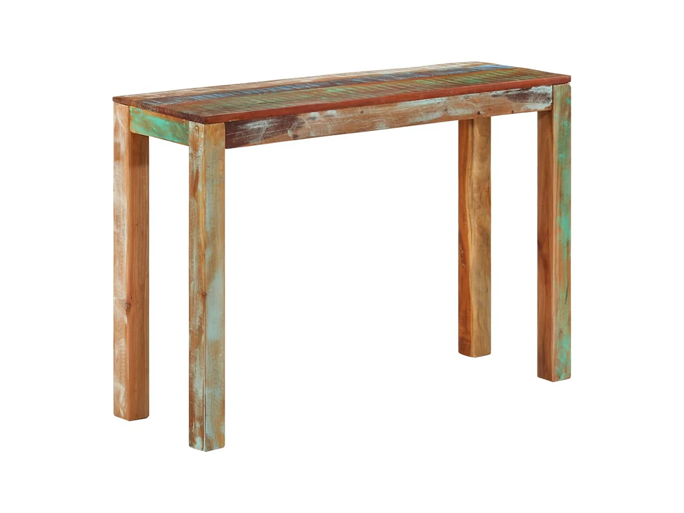 Table console 110x35x76 cm Bois de récupération massif