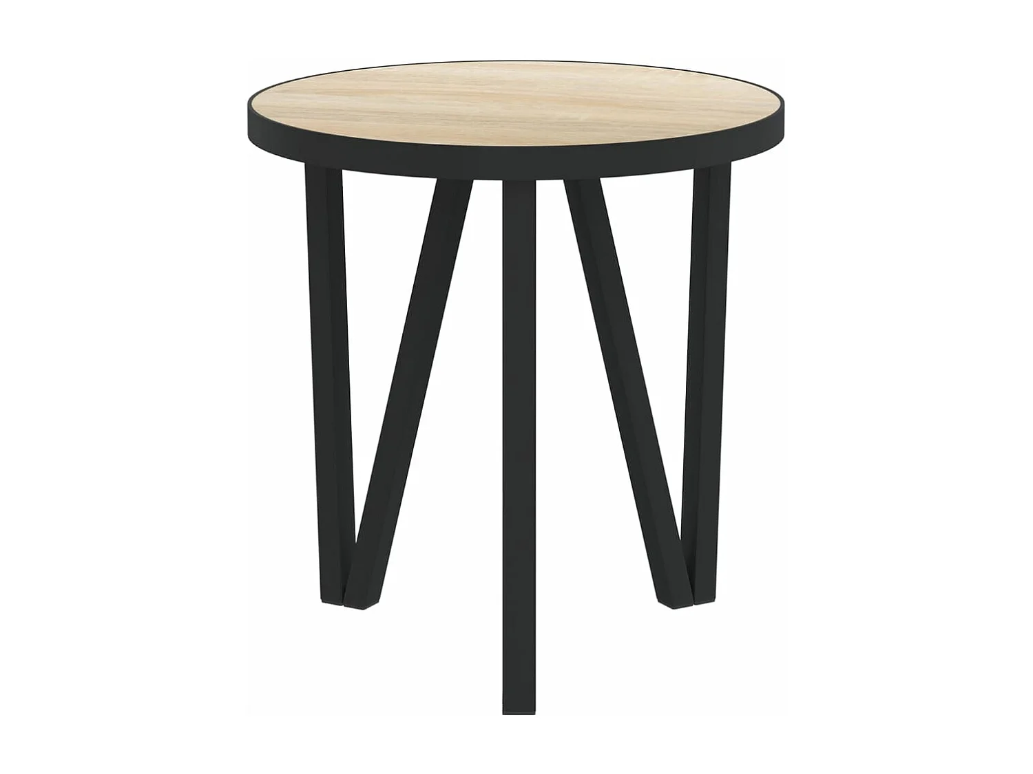 Table à thé Chêne Sonoma Ø35 cm MDF