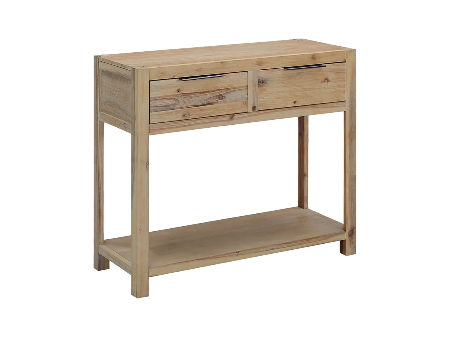 Table console 82x33x73 cm Bois d'acacia massif
