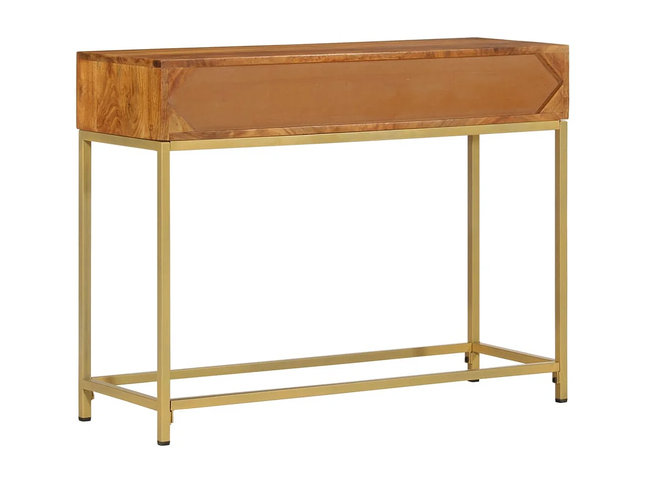 Table console 100x35x76 cm Bois d'acacia massif
