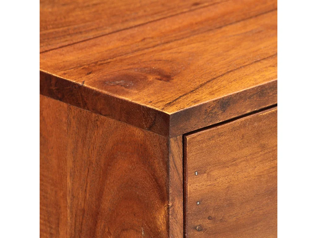 Table console 100x35x76 cm Bois d'acacia massif