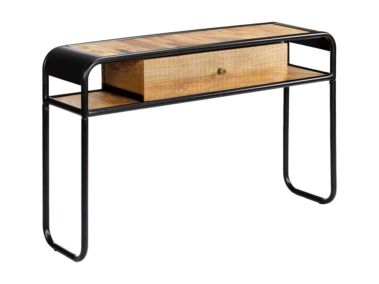 Table console 118 x 30 x 75 cm Bois de manguier massif