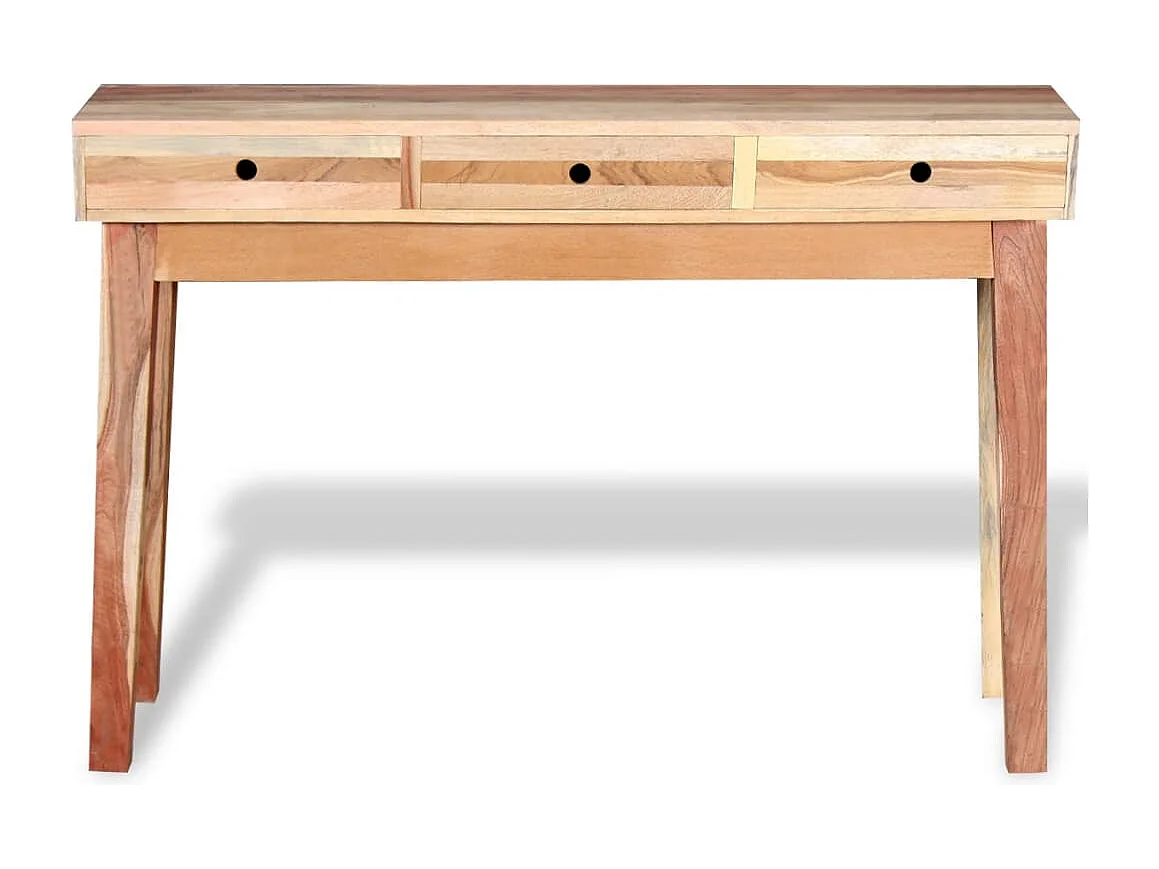Mesa consola de madera maciza reciclada