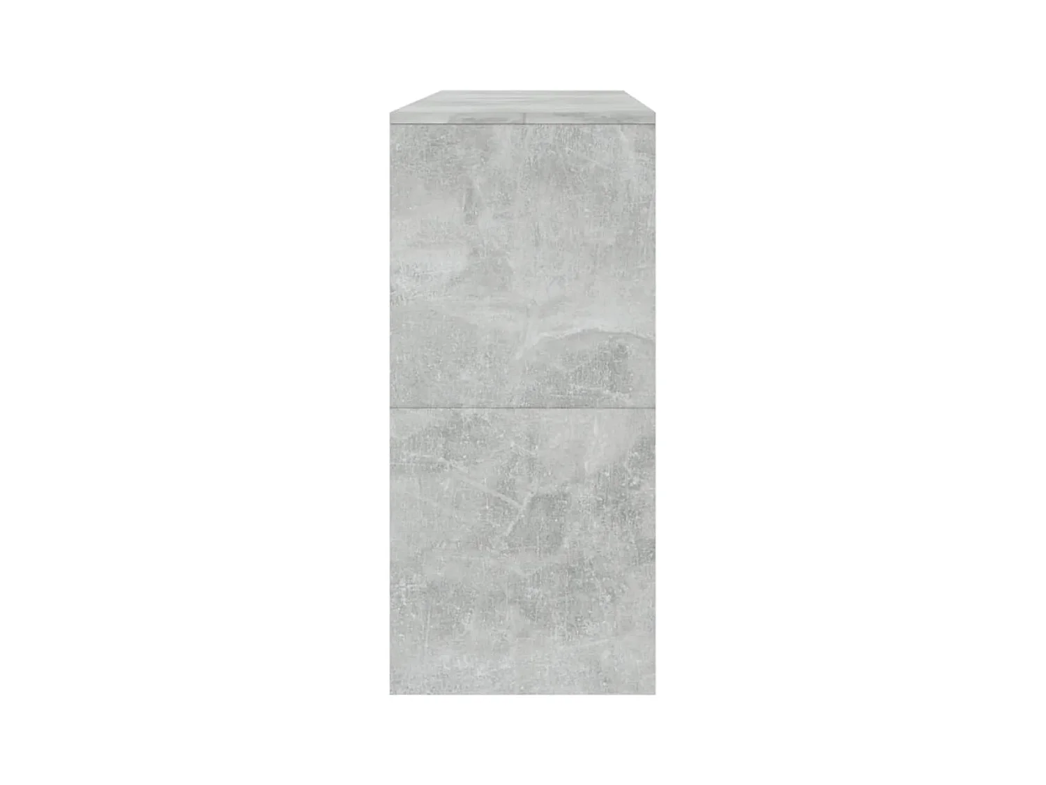 Table console Gris béton 100x35x76,5 cm Aggloméré