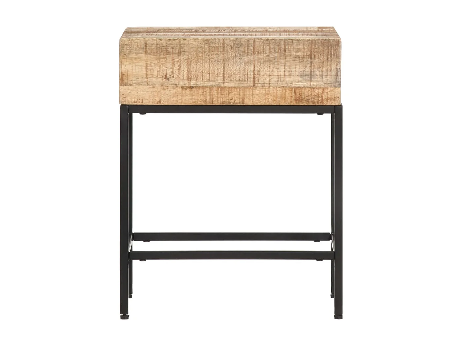 Table d'appoint 40x30x50 cm Bois massif de manguier brut
